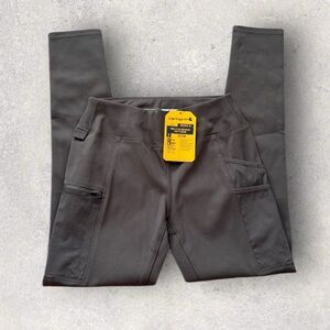 NWT Carhartt Force Fitted Lightweight Utility Leggings | Size XS (0-2)